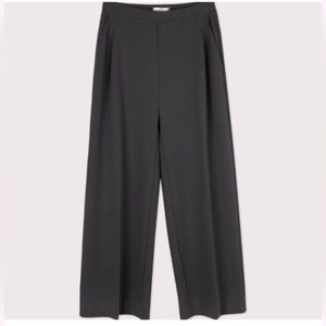 Oak + Fort Gray Crop Career Pants